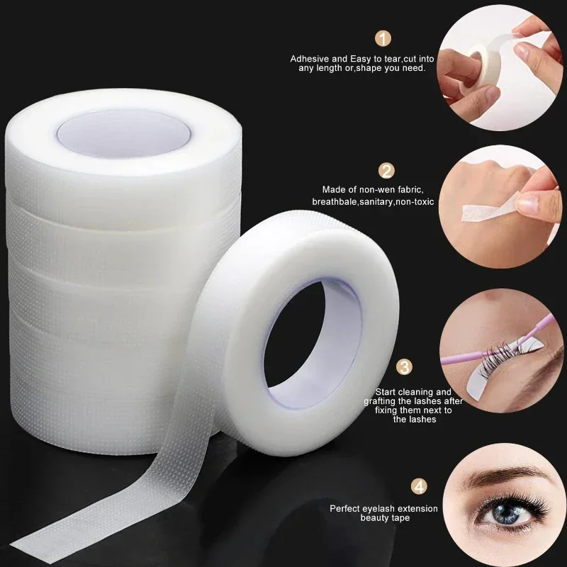 Tape Breathable Lash - Transparent Micropore Breathable Fabric Eyelash Tape