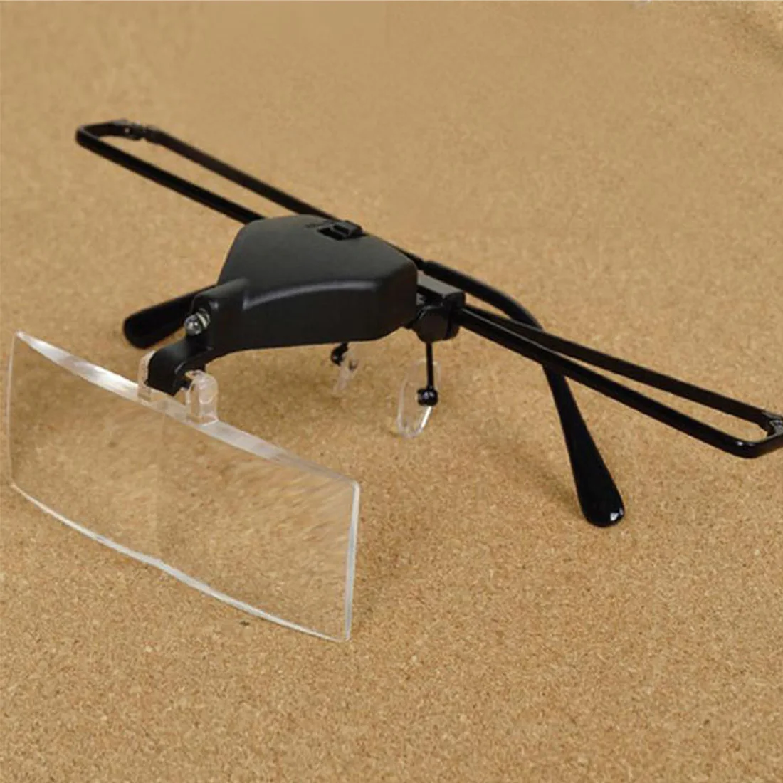 Eyelash Extension With Glasses - LED Magnifier Magnifying Glass Adjustable Eyelash