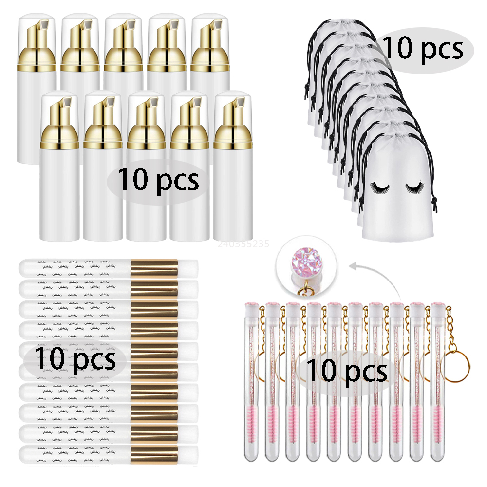 40Pcs 60ml Empty Bottle Eyelas - Refill Eyelash Extension recension och pris