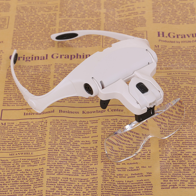 1PCS Magnifier Glasses Eyelash - Eyelash Extension With Glasses recension och pris