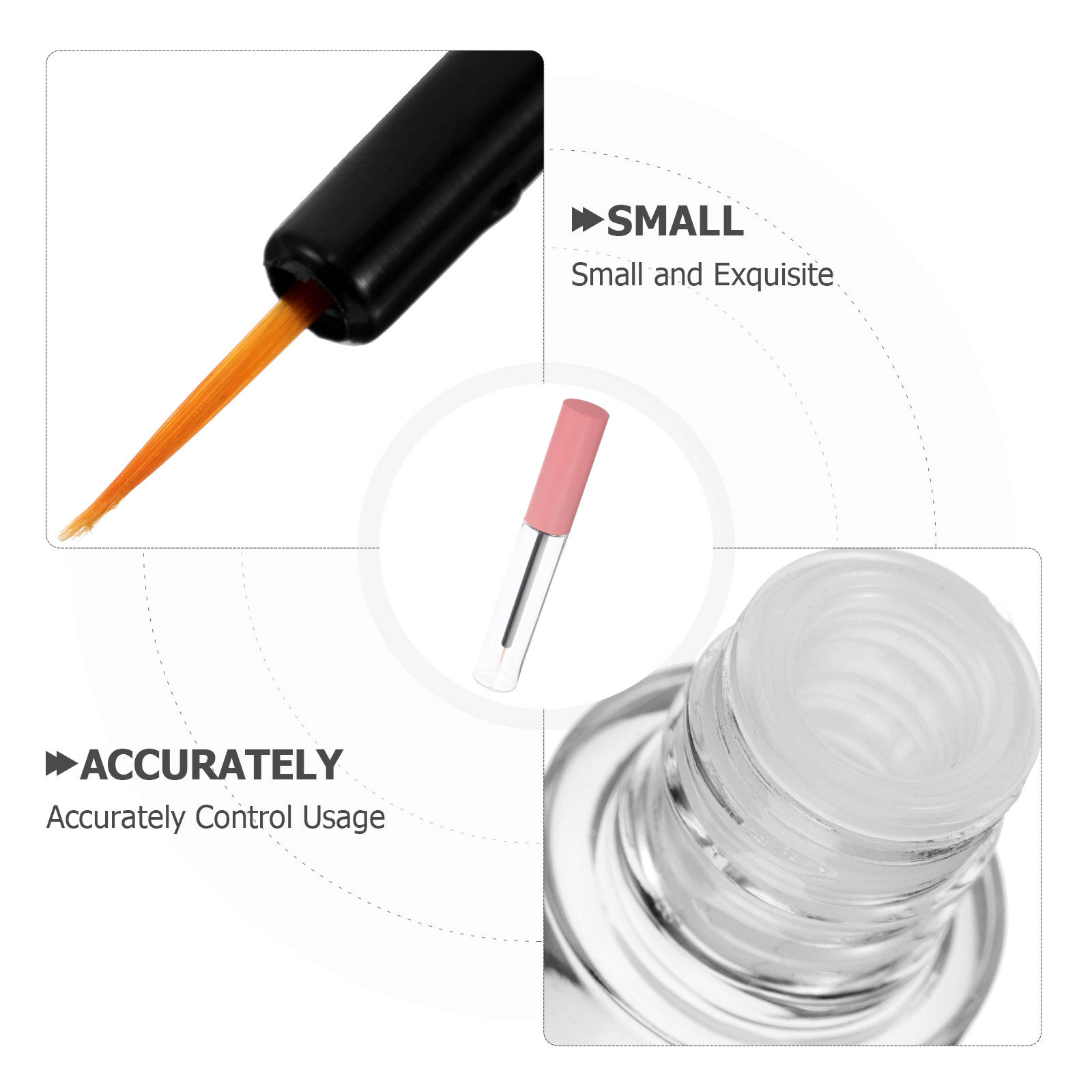5Pcs 10Ml Transparent Empty Ey - Refill Eyelash Extension recension och pris