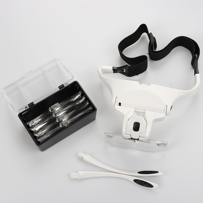 5 Lens Adjustable Headband Mag - Eyelash Extension With Glasses recension och pris