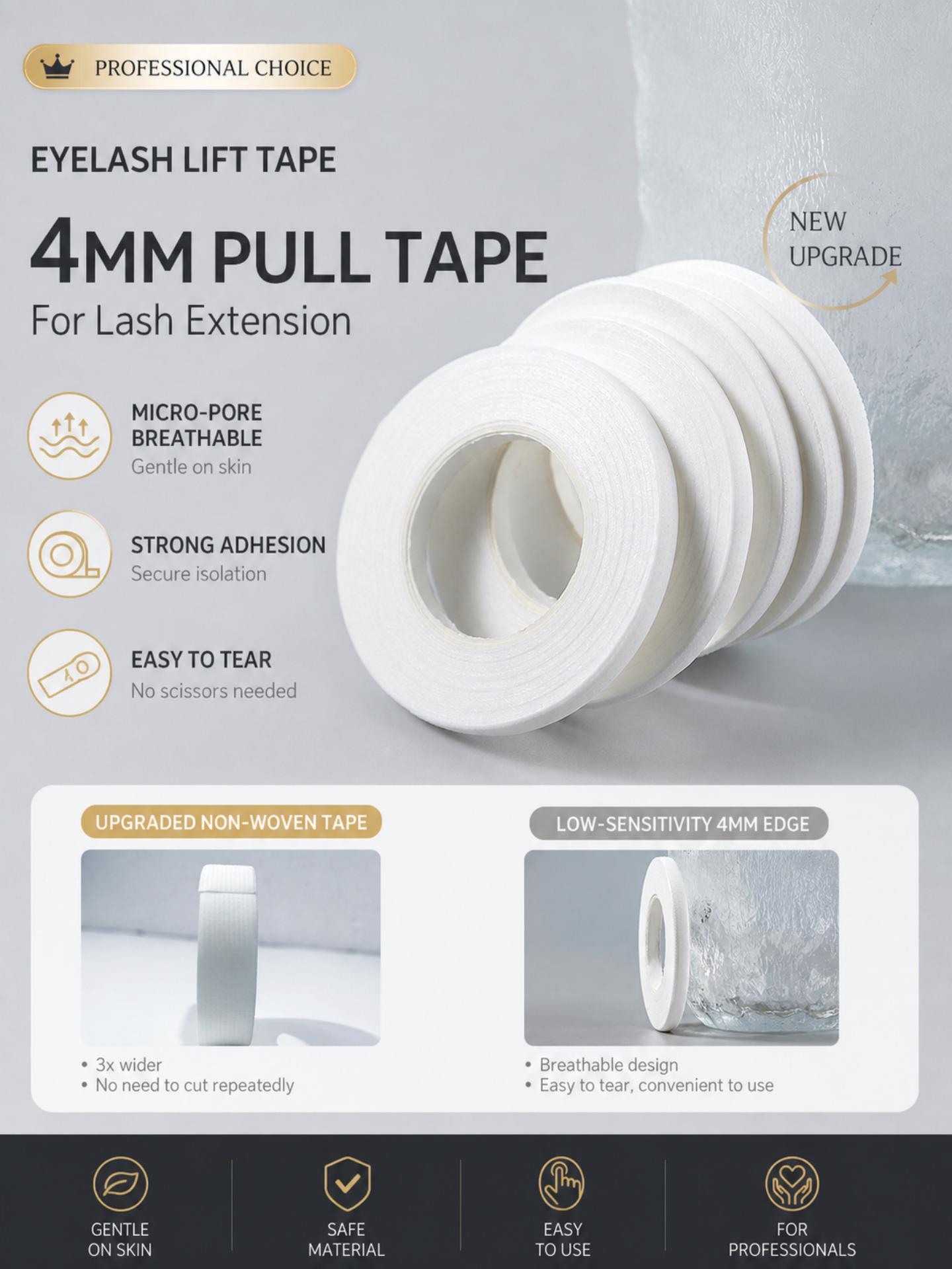 10 Rolls 0.16in Lash Tape Micr - Tape Breathable Lash recension och pris