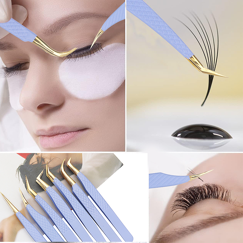 Purple Stainless Steel Eyelash - Refill Eyelash Extension recension och pris