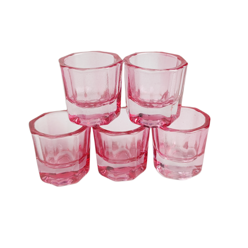 5pcs Glass Dappen Dish For Nai - Eyelash Lift Or Extension recension och pris