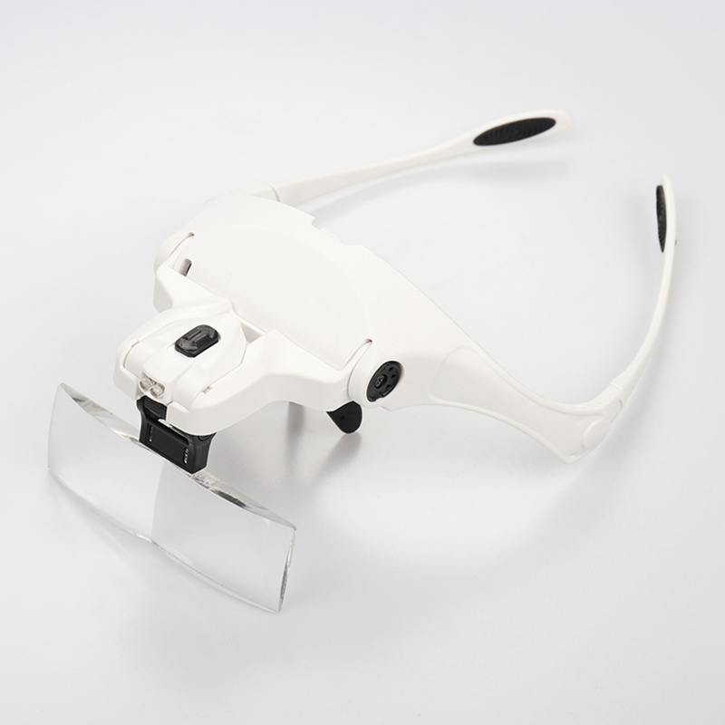 5 Lens Magnifying Glasses LED  - Eyelash Extension With Glasses recension och pris