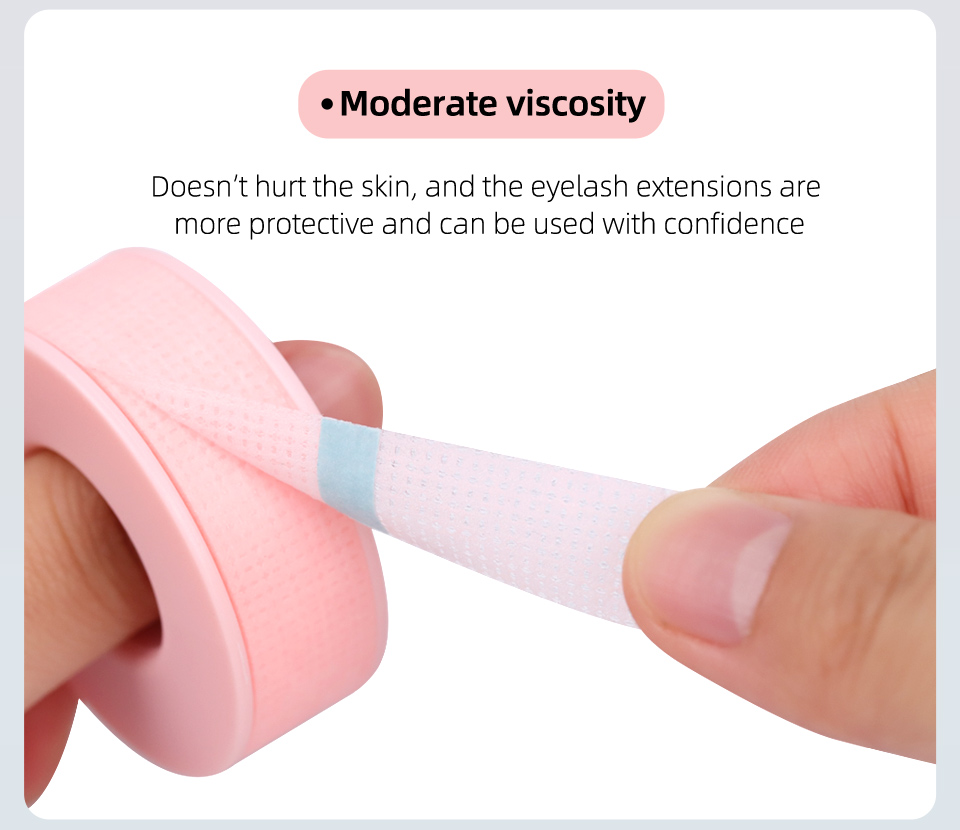 New Color Non-woven Tape Stick - Tape Breathable Lash recension och pris