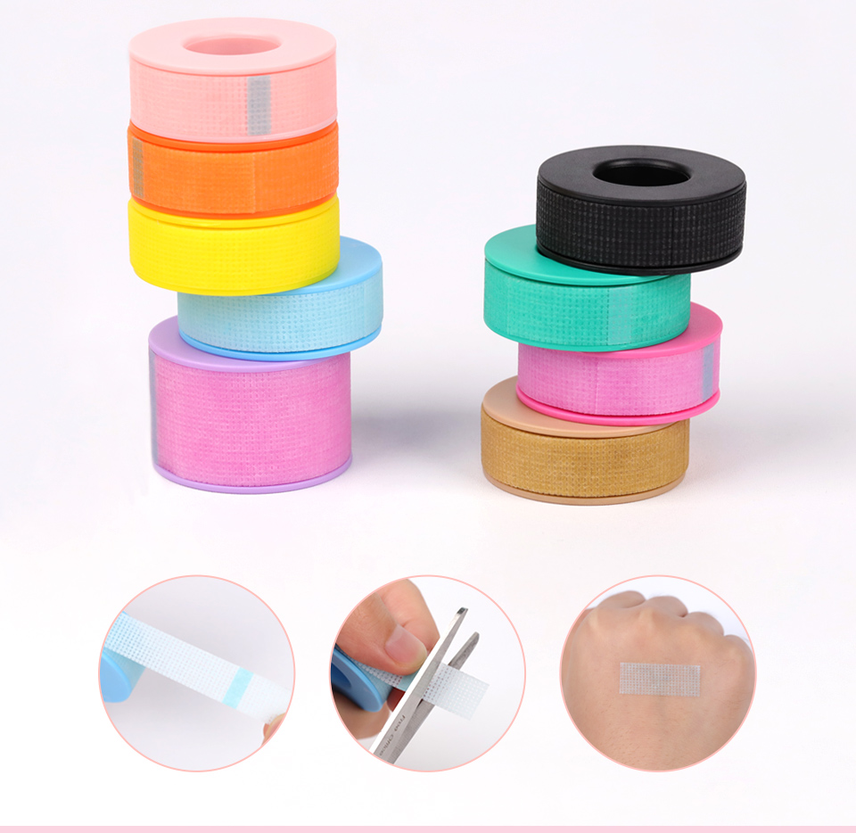 New Color Non-woven Tape Stick - Tape Breathable Lash recension och pris