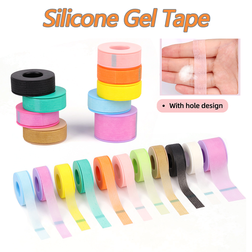 10 Rolls Silicone Gel Eyelash  - Tape Breathable Lash recension och pris